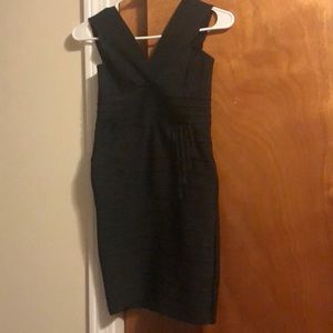 Black bandage dress